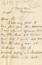 Image of Case 2 3. Letter from Miss S.  c. 17 October 1882
 page 1
