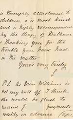 Image of Case 2 3. Letter from Miss S.  c. 17 October 1882
 page 3