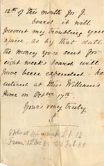 Image of Case 2 4. Letter from Miss S.  2 December 1882
 page 2