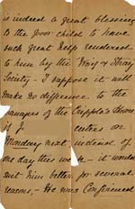 Image of Case 2 6. Letter from Miss S.  1 May 1883
 page 2