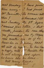 Image of Case 2 6. Letter from Miss S.  1 May 1883
 page 4