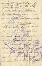 Image of Case 2 10. Letter from Mr McLaine Hon. Sec. of Boys Receiving House for the London Diocese  16 January 1887
 page 2