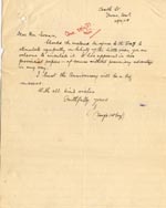 Image of Case 2 22. Letter from J.  28 April 1923 enclosing 'Our Waifs and Strays' magazine, June 1922, pp 93 - 94
 page 1