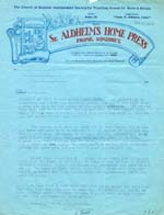 Image of Case 2 41. Letter to Revd Westcott from Mr Frost  31 January 1930
 page 2