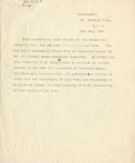 Image of Case 2 44. Letter form Miss S.  6 February 1930
 page 1