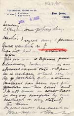 Image of Case 2 48. Letter from Dr Swan  c. 4 March 1930
 page 1