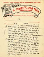 Image of Case 2 53. Letter to Revd Westcott from Mr. Frost  5 March 1930
 page 2