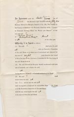 Image of Case 49 2. An agreement to place A. in the care of the Society  7 June 1882
 page 1
