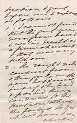Image of Case 175 4. Letter from Fareham Home  25 July 1887
 page 2