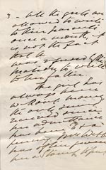 Image of Case 175 4. Letter from Fareham Home  25 July 1887
 page 3