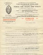 Image of Case 189 11. Letter (Draft) to Miss J. 27 August 1931
 page 1