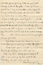Image of Case 189 14. Letter from E. to Miss J. 31 August 1931
 page 2