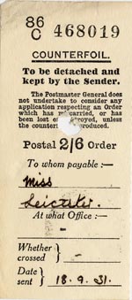 Image of Case 189 24. Letter from Miss H. 18 September 1931
 page 2