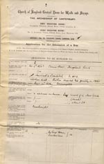 Image of Case 201 1. Application to Waifs and Strays' Society 23 July 1883 
 page 1