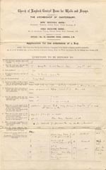 Image of Case 224 1. Application to Waifs and Strays' Society 16 April 1883
 page 1