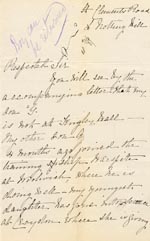Image of Case 224 2. Letter from G's mother c. 4 March 1889
 page 1
