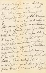 Image of Case 224 2. Letter from G's mother c. 4 March 1889
 page 2
