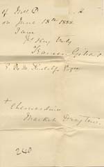 Image of Case 239 6. Letter from Fareham Home to the Revd Edward Rudolf enclosing letter about E. losing her situation  13 December 1888
 page 2