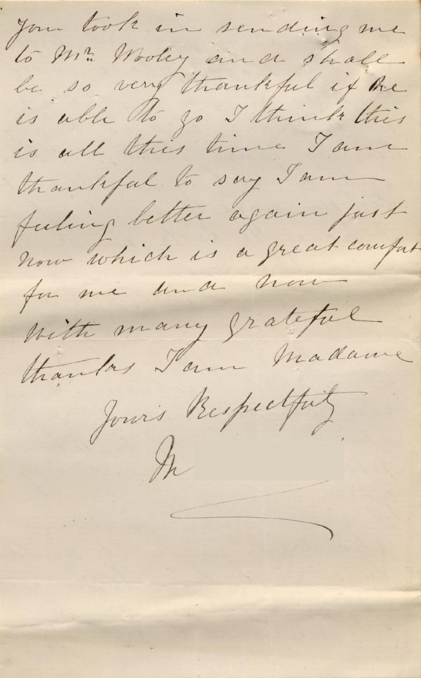 Large size image of Case 485 4. Letter from H's mother  13 May 1885
 page 3