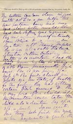 Image of Case 485 1. Application to Waifs and Strays' Society  27 April 1885
 page 3