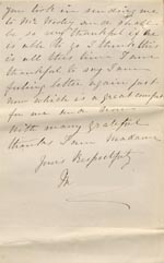 Image of Case 485 4. Letter from H's mother  13 May 1885
 page 3