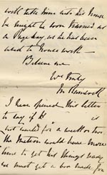 Image of Case 485 6. Letter from the Ashdon Home about H. being boarded out  20 January [1892]
 page 3