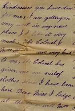 Image of Case 485 9. Letter from H. to Ellen Teesdale telling her about his life  [December 1898]
 page 2