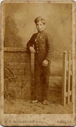 Image of Case 512 4. Photograph of P. in Standon Band uniform c. 1886
 page 2