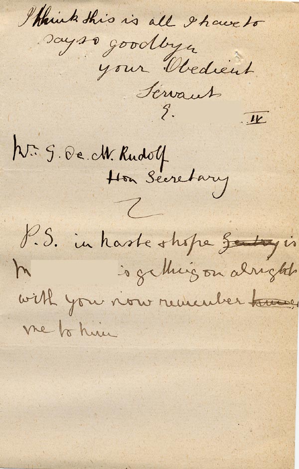 Large size image of Case 517 7. Letter from E.  [?1888]
 page 2