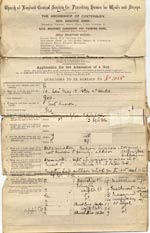 Image of Case 517 1. Application to Waifs and Strays' Society  3 March 1885
 page 1