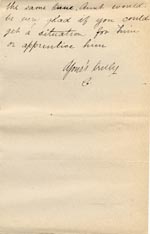 Image of Case 517 9. Letter from E's sister  October? 1888
 page 2