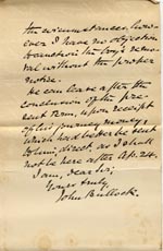 Image of Case 517 20. Letter from John Bullock  17 April 1889
 page 2