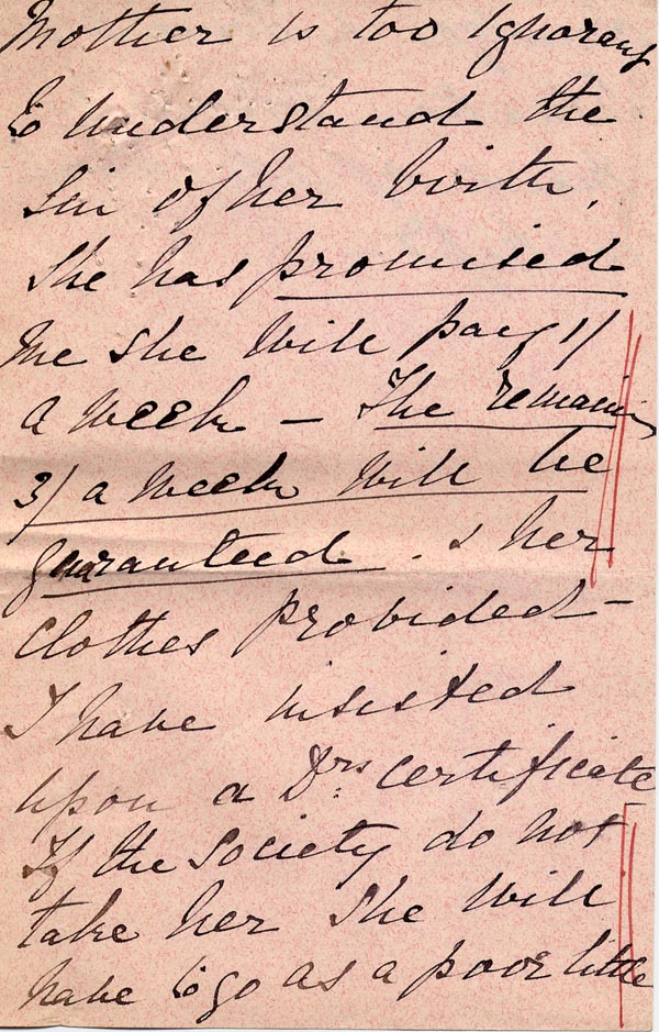 Large size image of Case 795 2. Report on A's circumstances and character  3 September 1886
 page 3