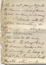 Image of Case 795 4. Letter from Rose Fitzgerald concerning A's placement in domestic service  3 December 1888
 page 2