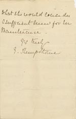 Image of Case 866 6. Letter from the a Local Secretary of the Society to Mr Buchanan enclosing the above letter
 page 2