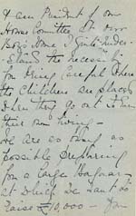 Image of Case 942 27. Letter from Beatrice Lockett in Liverpool.  This may have been misfiled, it does not seem to belong to this case  29 March 1896
 page 2