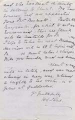 Image of Case 942 28. Letter from Hemel Hempstead about removing M. from her situation and sending her to Bayswater to be a housemaid  3 April 1896
 page 2