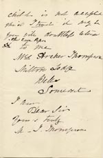 Image of Case 1024 4. Letter from Mrs Thompson  29 April 1887
 page 3