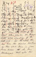 Image of Case 1024 5. Letter from Mrs Thompson  6 May 1887
 page 1