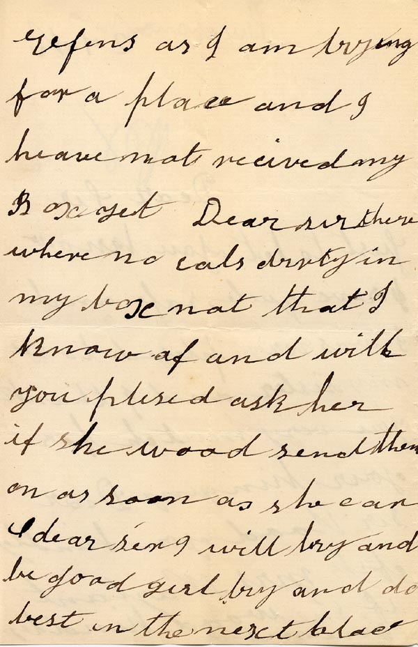 Large size image of Case 1047 12. Letter from B. c. 27 November 1891
 page 2
