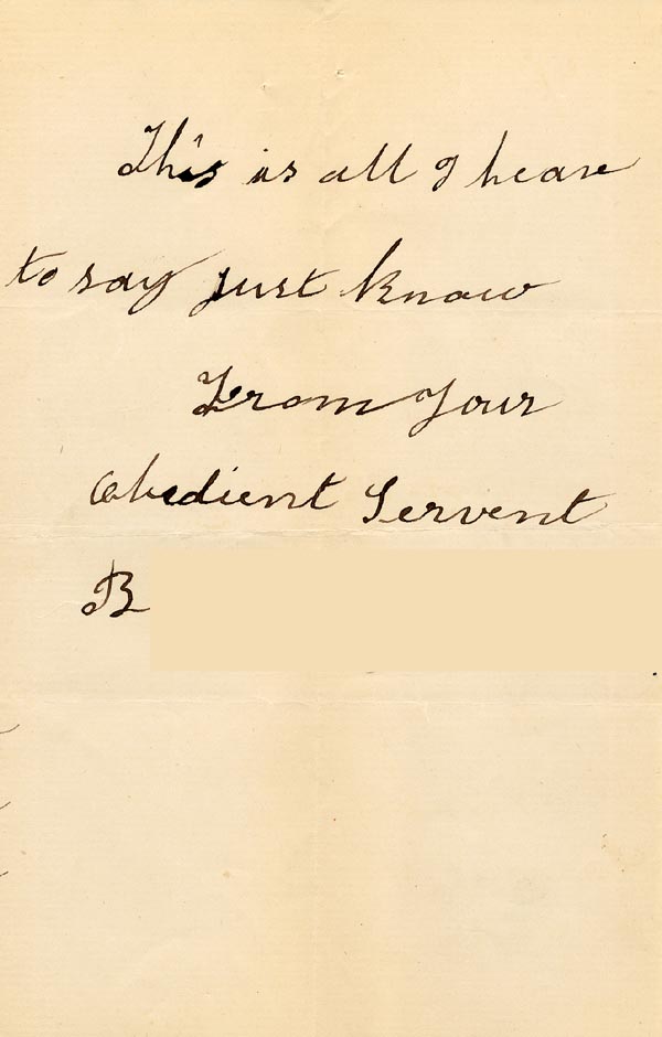 Large size image of Case 1047 12. Letter from B. c. 27 November 1891
 page 3