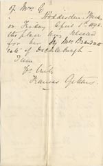 Image of Case 1106 9. Letter from the Girls Industrial Home, Fareham 5 April 1892
 page 2