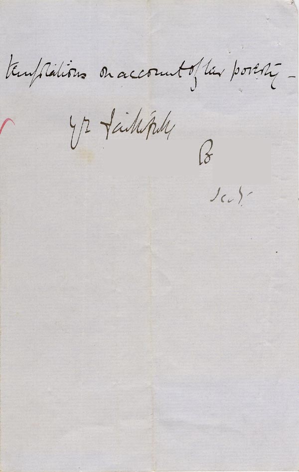 Large size image of Case 1109 3. Letter from Mrs B., Frome home 12 August 1889
 page 2