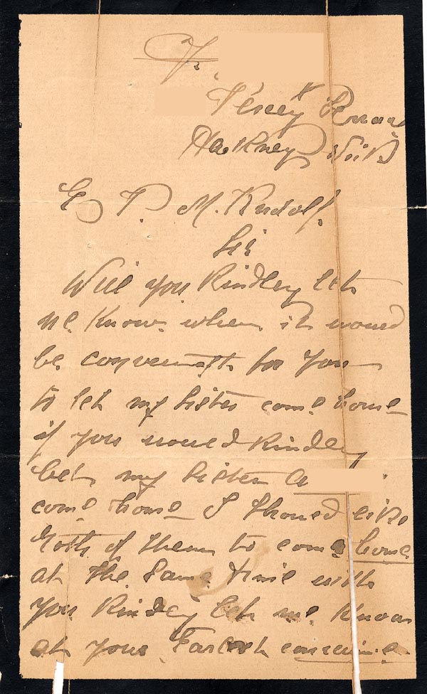 Large size image of Case 1214 11. Letter from A's brother c. July 1888
 page 1