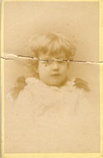 Image of Case 1214 2. Photograph of A. aged about 2 years c. 1887
 page 1