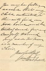 Image of Case 1214 8. A character reference for adoptive father  25 February 1888
 page 2