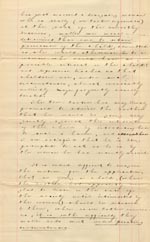 Image of Case 1214 16. Letter from adoptive father  c. 23 August 1888
 page 2