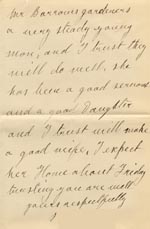 Image of Case 1265 13. Letter from Mr W.  17 February 1916
 page 2