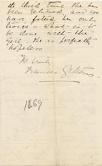 Image of Case 1269 11. Letter from Fareham 4 February 1892
 page 2