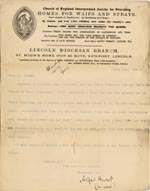 Image of Case 1294 26. Letter from Mr Hunt to Revd Edward Rudolf  9 March 1900
 page 1